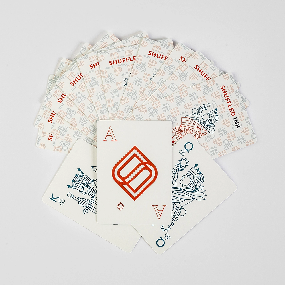 Shuffled Ink Playing Cards